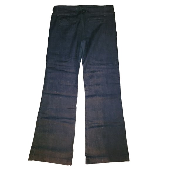 Pipers Closet 90s Dark Wash Wide Leg Jeans size 13 Tall - Picture 2 of 2